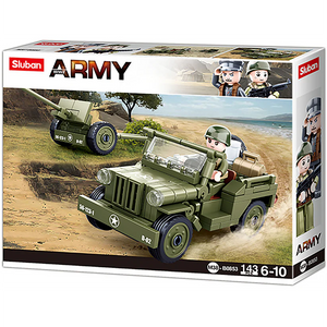 U.S. Army Truck Brick Building Set