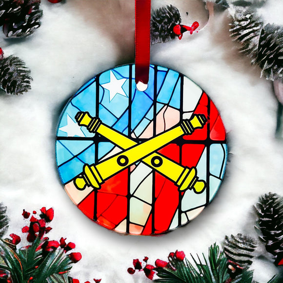 Stained Glass style Ornaments