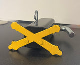 Cross Cannon Trailer Hitch Cover
