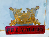 Warrant Deluxe 3D Cross Cannons Hanging Sign