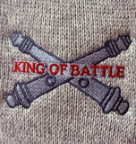 Heather Fleece King of Battle Pullover