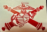 Marine Corp EGA with Cross Cannons