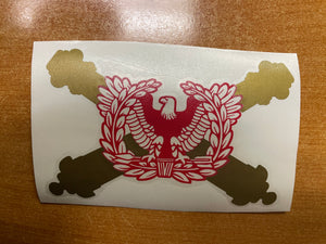 Warrant Officer Cross Cannon Decal