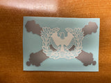 Warrant Officer Cross Cannon Decal