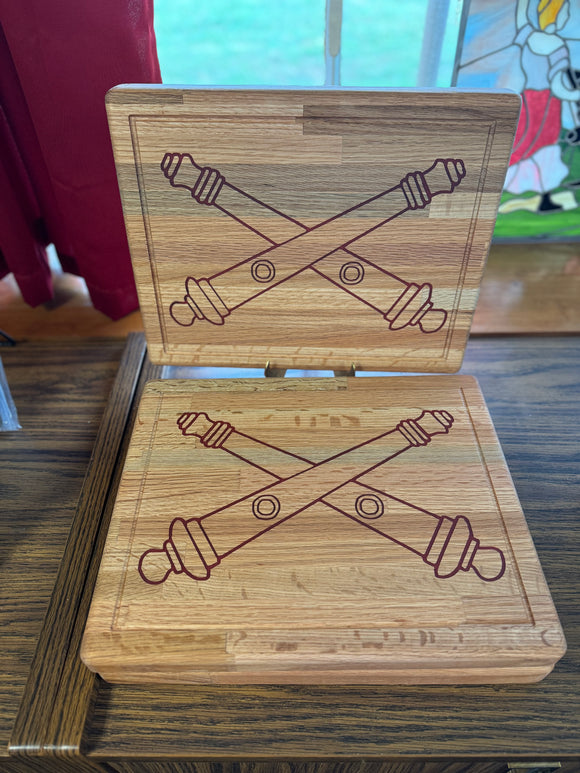 Cross Cannon Cutting Board