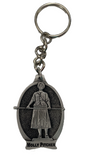 Molly Pitcher Pewter Keychain