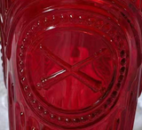 Artillery Series Red 16oz Tumbler w lid and Straw