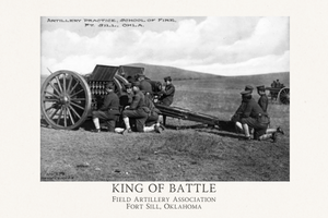 Field Artillery Association Postcard