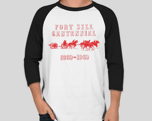 Ft. Sill Centennial Baseball Tee Shirt
