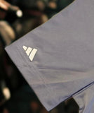 Adidas Cross Cannon Polo Shirt – Black with Gold Cross Cannons | Moisture-Wicking Athletic Wear