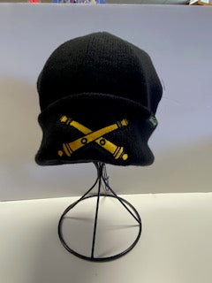 Crossland Knit Beanie with Cross Cannon