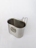 Crossed Cannon Pewter Logo Canteen Cup
