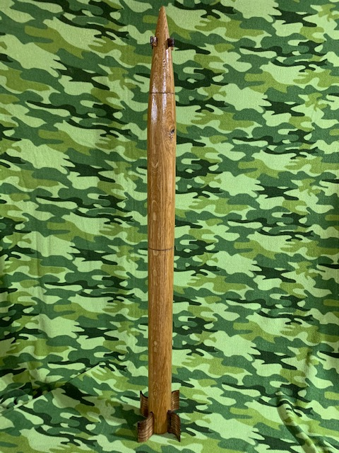 GMLRS Unitary Rocket 1:4 Scale Wooden Round - 39