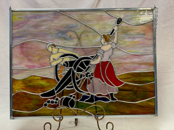 USFAA Exclusive Molly Pitcher Stained Glass