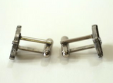 Pewter Crossed Cannons Cufflinks