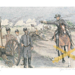 Commander on Horseback Print 11x14