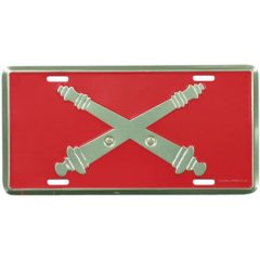 Field Artillery License Plate