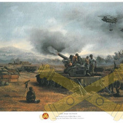 Fire Base Vietnam - Signed 18x24 Print