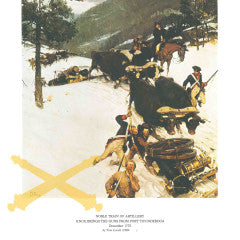 Knox Sends Artillery Print 11x14