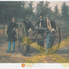 Field Artillerymen - 18x24 Print